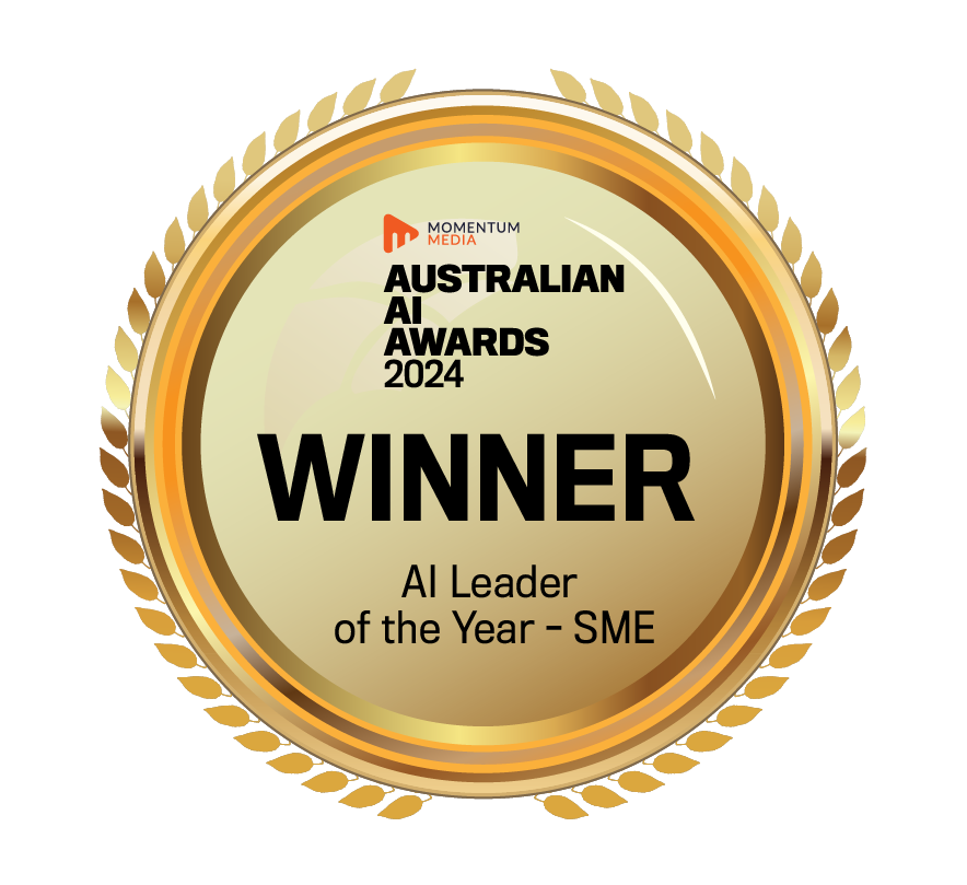 Australian AI Awards 2024 winner seal