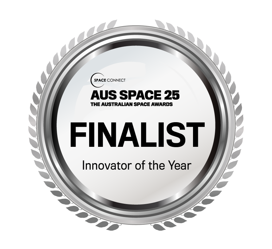 Australian Space Awards 2025 finalist seal